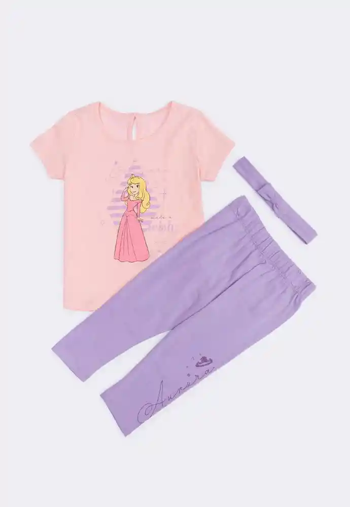 Conjunto Largo 2t-rosado