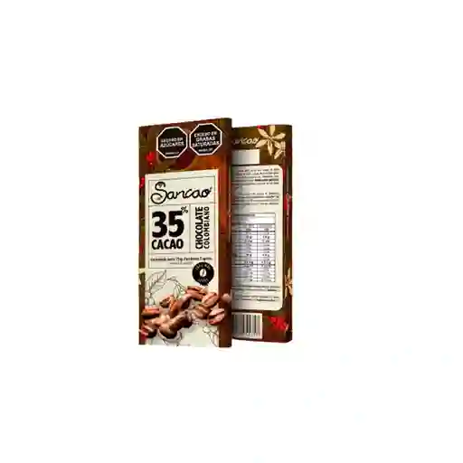 Sancao Chocoalte Con Granos de Café Especial Sancao