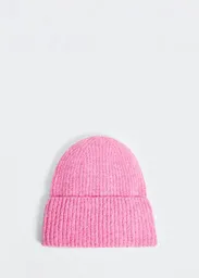 Gorro Bea Fucsia Talla 99 Mujer Mango