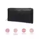 Billetera Para Mujer Elegante Grande Serie Negro Miniso
