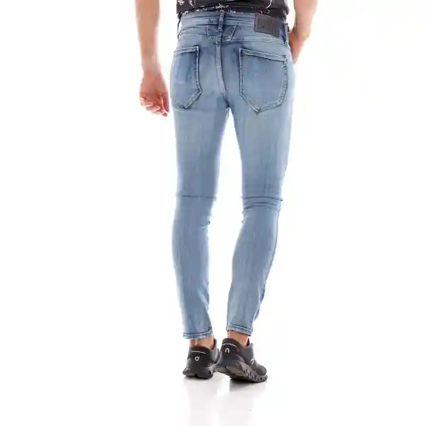 Marithé Francois Girbaud Jean New Skinny Azul Claro Talla 28