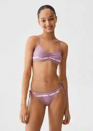 Bikini Celine Morado Talla 20 Mango Girl Mango