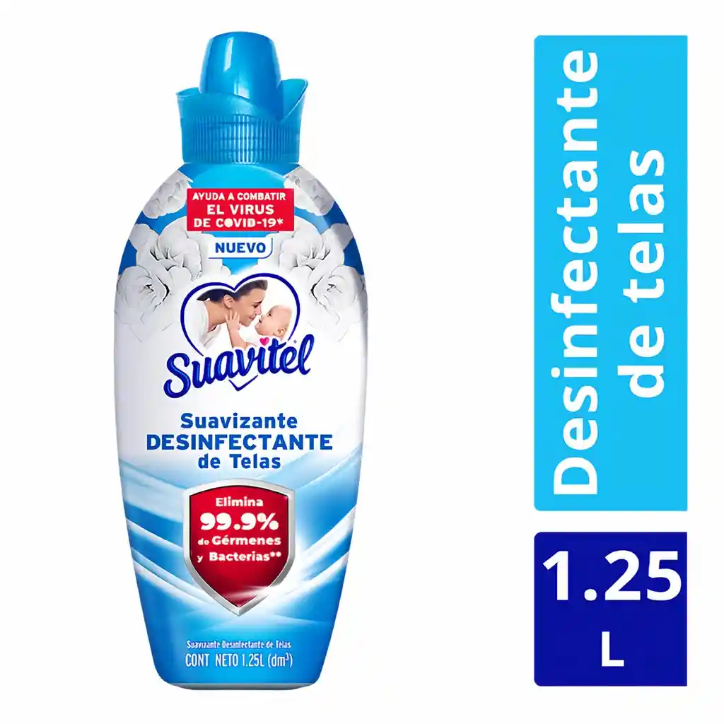Suavitel Suavizante Desinfectante de Telas