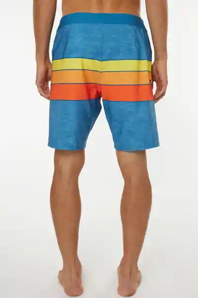 ONeill Short de Baño Hyperfreak Heist Line Am Azul Talla 34