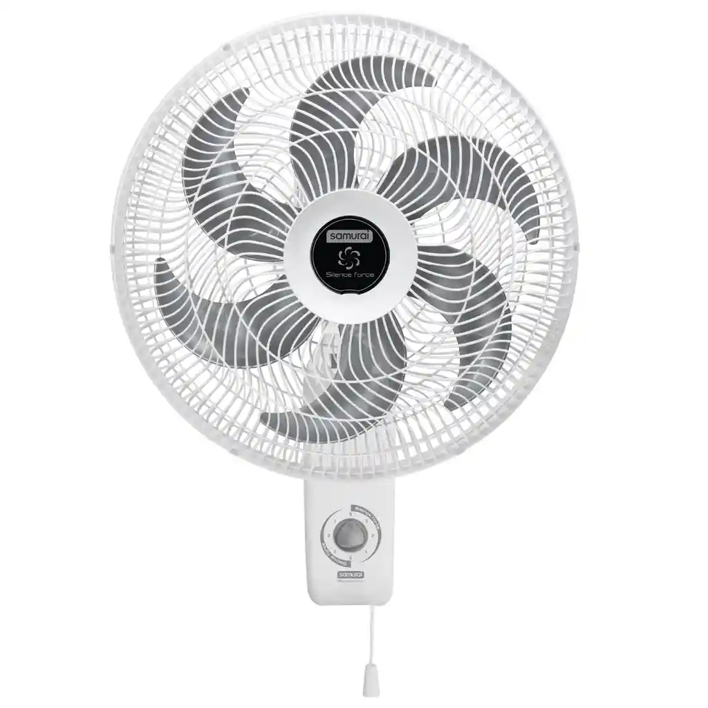 Ventilador de Pared Silence Force Plus Samurai Blanco