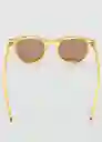 Gafas Porter Ocre Hombre Mango