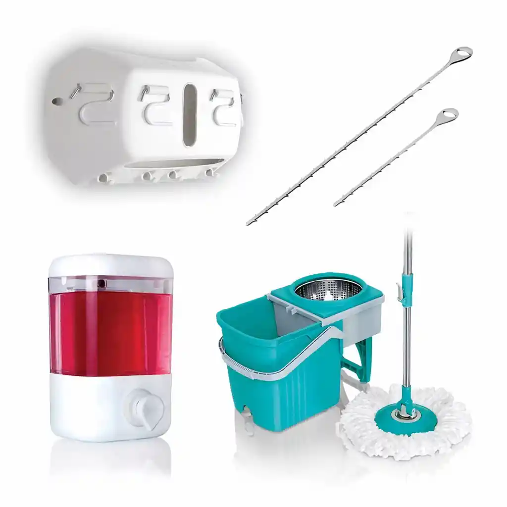 Rio Trapero Girato Stainless + Dosificador + Portaescobas + Sonda