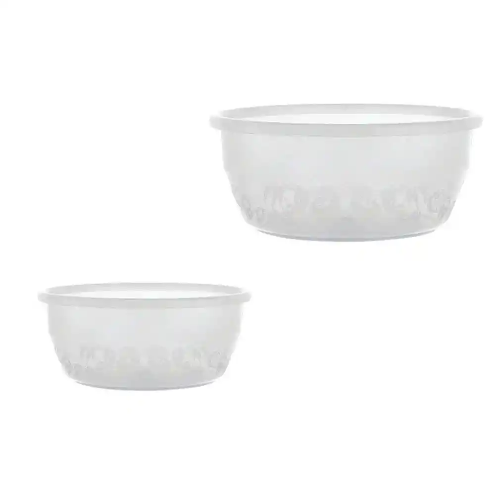 Setx2 Tazones 2.5 Blanco