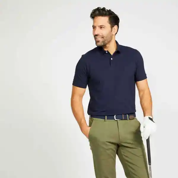 Inesis Camiseta Polo Manga Corta Golf Hombre Azul Oscuro Talla S