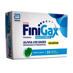 Finigax Antigas Sabor a Menta (125 mg)