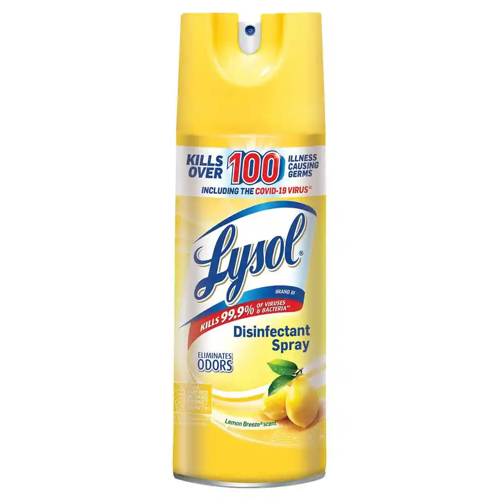 Desinfectante Lysol Lemon Breeze (354 Gr)
