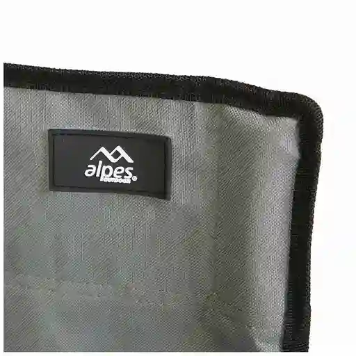 Silla Básica Camping Gris Alpes