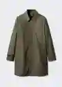 Chaqueta Parka Chayton Khaki Talla XS Hombre Mango