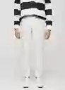 Pantalón Mudoff Offwhite Talla M Hombre Mango