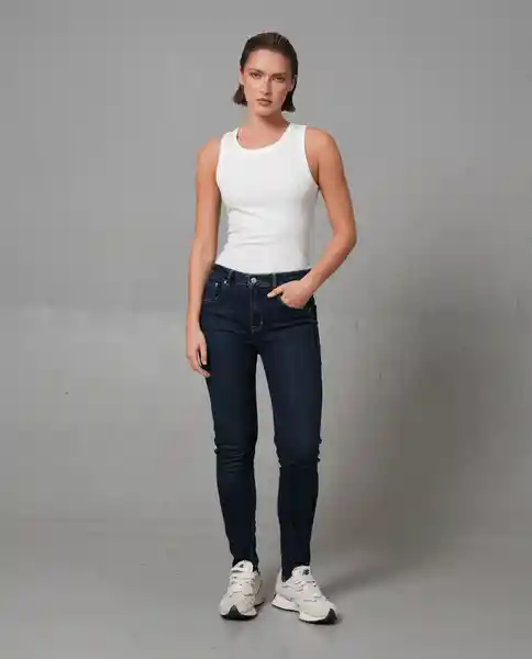 Jean Mujer Azul Talla 8 239G003_AZU194024 Rifle