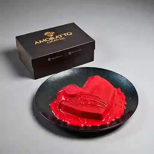 Torta Helada Corazon Pequeño Rojolove
