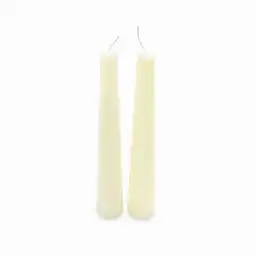 Set Velas Tower Ivory 23 cm Ambiente Gourmet