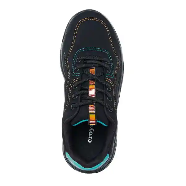 Croydon Tenis Cerni Mujer Negro Talla 39