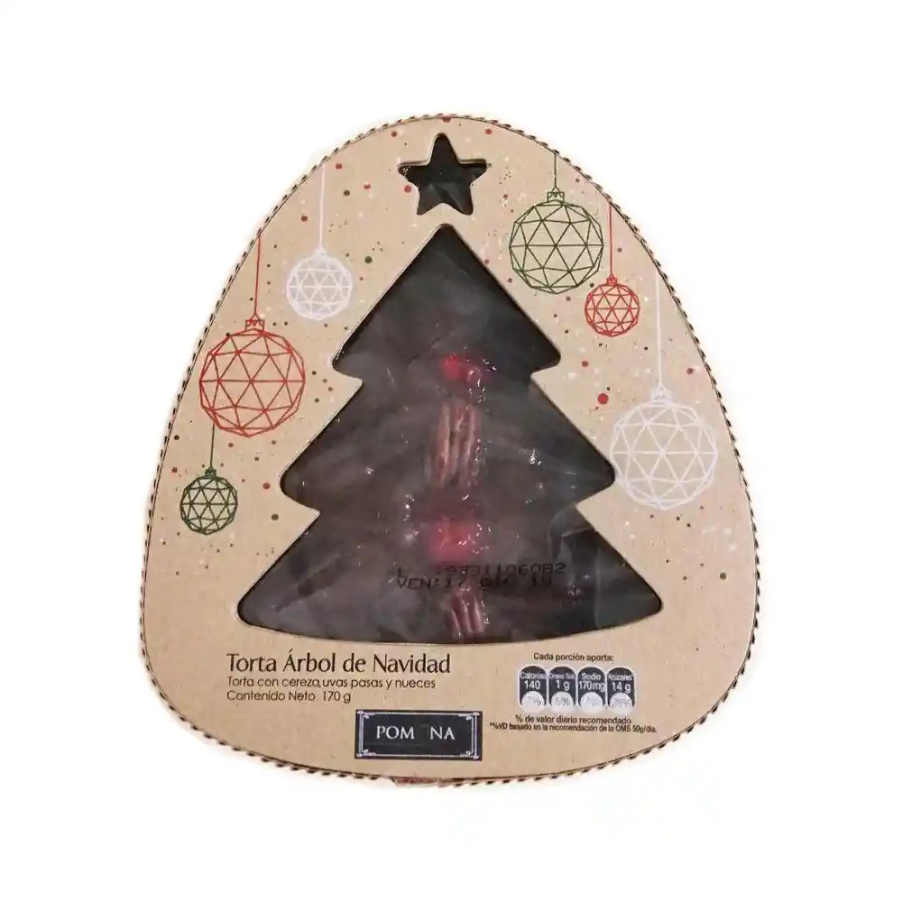 Torta Árbol de Navidad Pomona