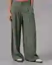 Pantalón Con Prences Mujer Verde Velado Medio T 8 93336 Rifle