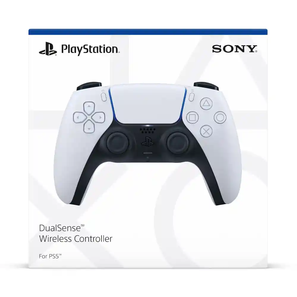 Sony Control Inalámbrico DualSense Blanco y Negro para Ps5