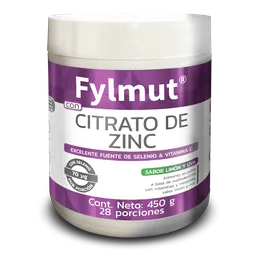 Citrato Zinc Fylmut Sabor Limon Uva