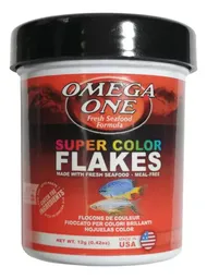 Omega One Alimento para Peces Super Color Flakes 
