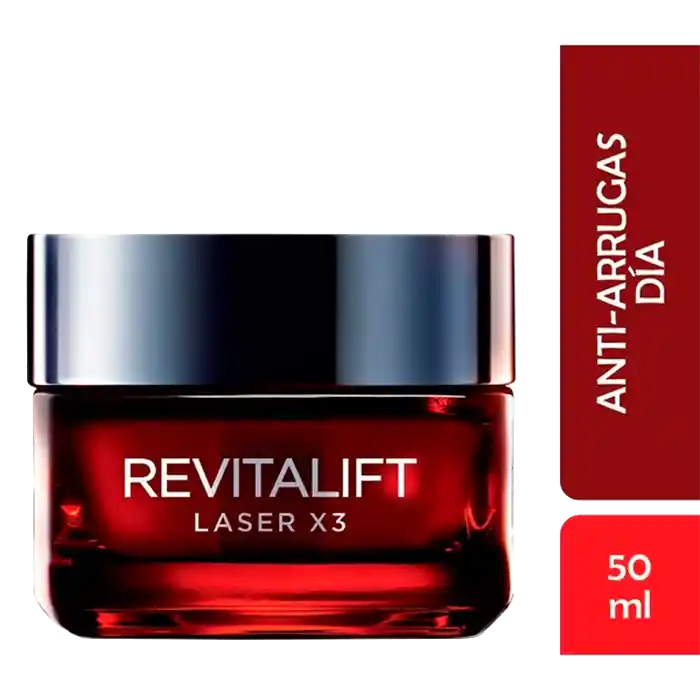Loreal Paris-Revitalift Crema Facial Dia Laser x3 Anti-Arrugas