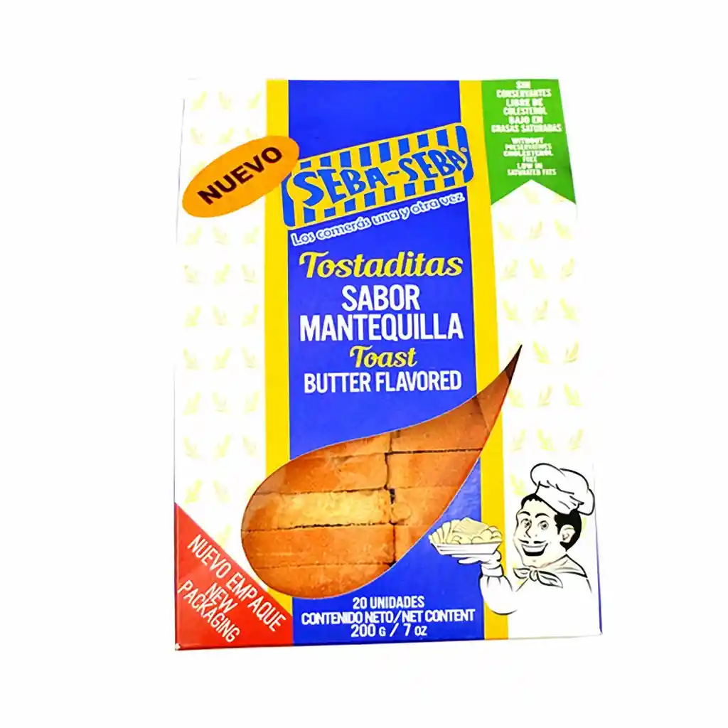  Seba-Seba Tostada Mantequilla 