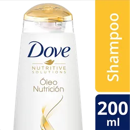 Dove Shampoo Oleo Nutrición 200 Ml