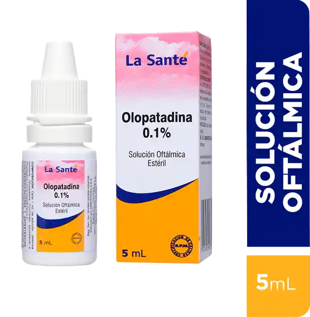 Olopat La Sante Adina 1 Mg Gotas Oft.5 Ml Ls