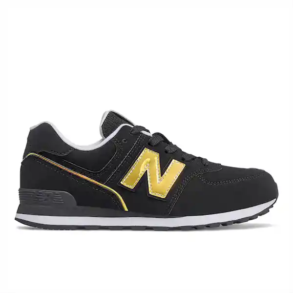 New Balance Tenis Para Niño Juvenil Negro Talla 4.5