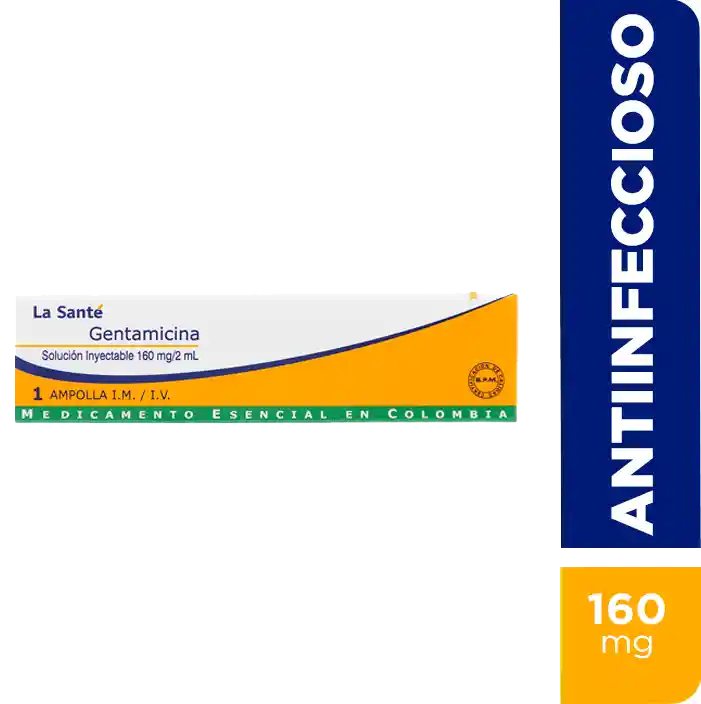 Gentamicina La Santé (160 Mg)