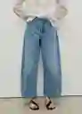 Jean Kika Tejano Medio Talla 38 Mujer Mango