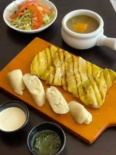 Menú Filete de Pechuga