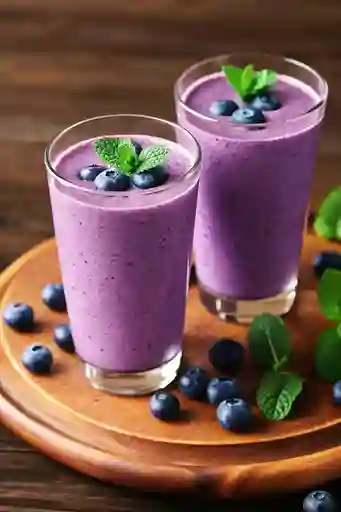 Fresas y arándanos tradicional