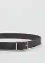 Cinturón Florenci Marron Talla 91 Hombre Mango
