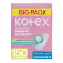 Kotex Protector Diario Con Indicador de Ph 150 Und