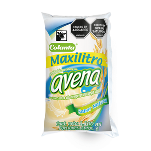 Colanta Bebida Láctea con Avena Sabor Natural 1100 ml
