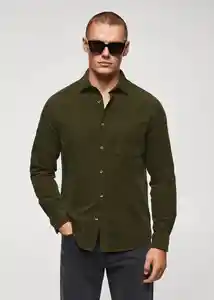 Camisa Tadi Khaki Talla XS Hombre Mango