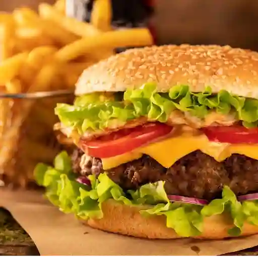Hamburguesa clásica vito corleone