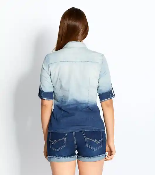 Unser Blusa Azul Talla M 818858