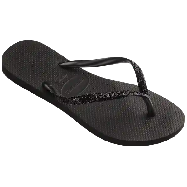 Sandalias Glitter Negro/Gris Oscuro T. 38 4146975 Havaianas