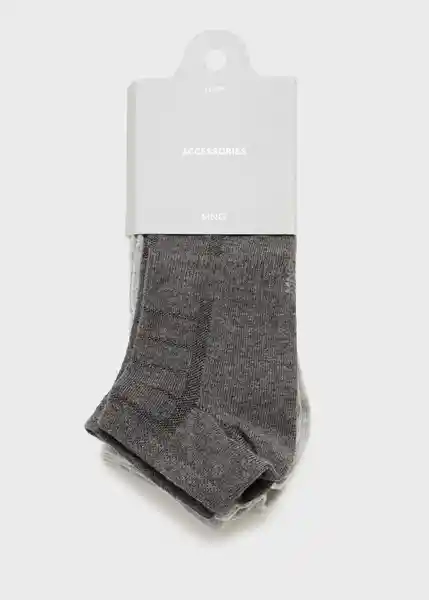 Calcetines Minitobi Gris Talla 42 Hombre Mango
