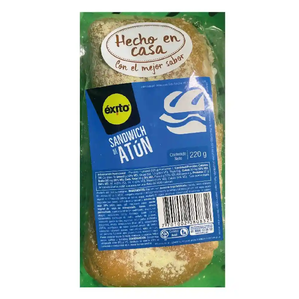 Sandwich De Atun Éxito Marca Propia