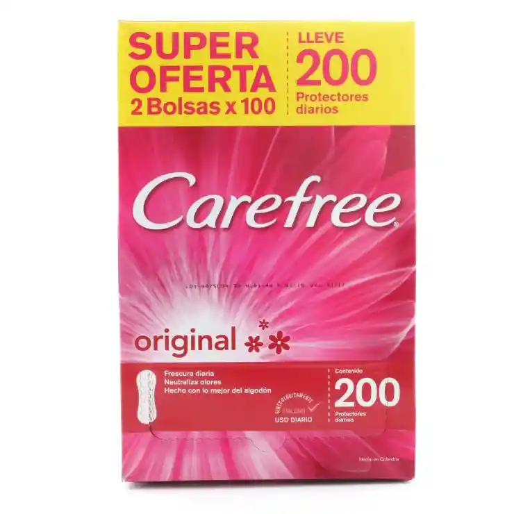 Carefree Protectores Diarios Original