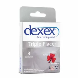 Dexex Triple Placer x 3 Unidades