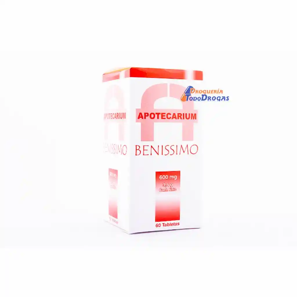 Benissimo 60 Tabletas (600 mg)