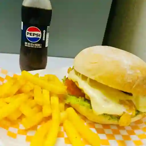 Hamburguesa de pollo
