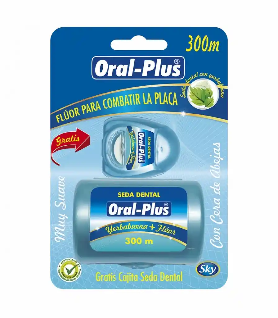 Oral-Plus La Seda Dental Yerbabuena